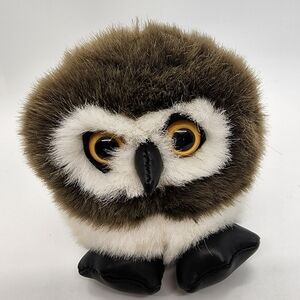 Vintage 1994 Swibco Puffkins Olley the pudgy Owl plush stuffed bird